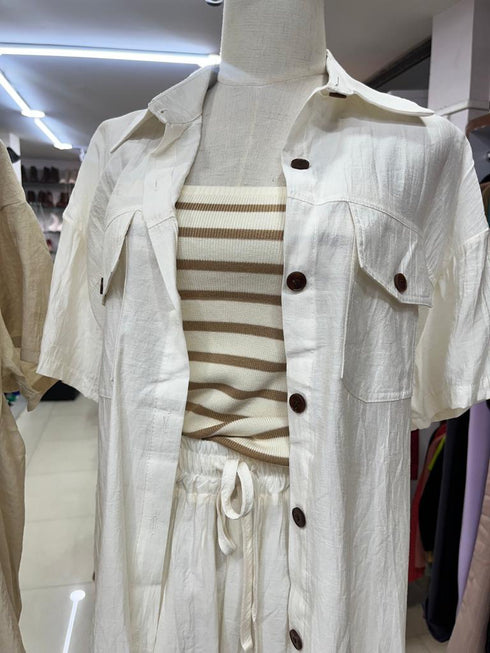 High Quality Collar Half sleeves Shirts With Tops and Shorts